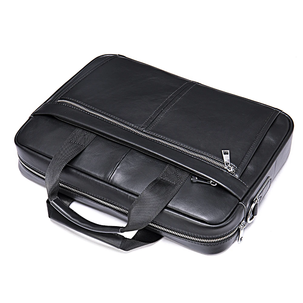 WESTAL-Sac en Cuir group pour Homme, Sacoche pour Ordinateur Portable 14, Sacoche pour Document, Fourre-Tout