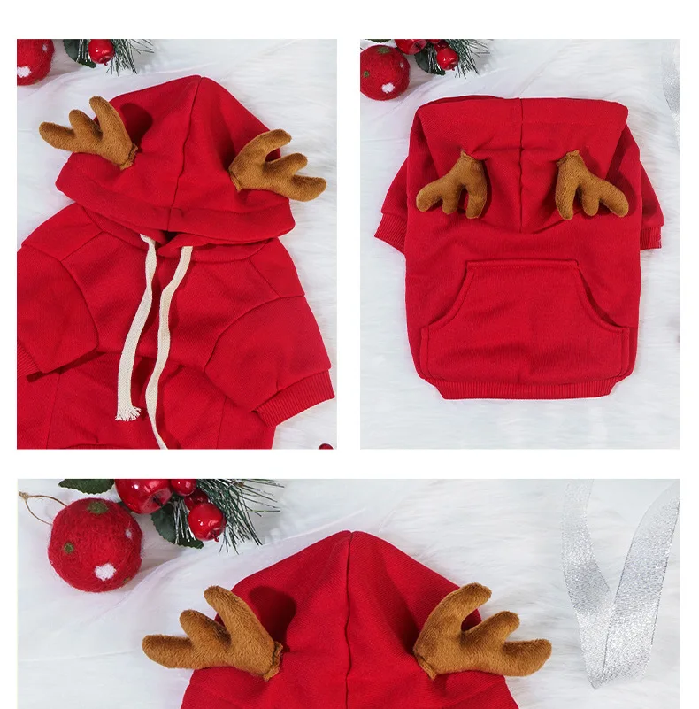 Classic Christmas Pet Hoodie 6