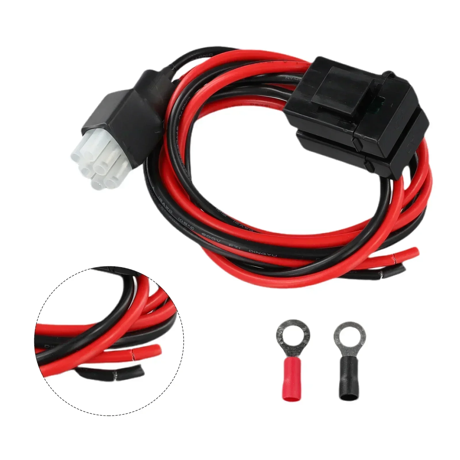 Convenient And Reliable 6Pin DC Power Cable For Kenwood Radio TS50s TS60s TS140 TS440 TS450  Compatible With OPC 025D