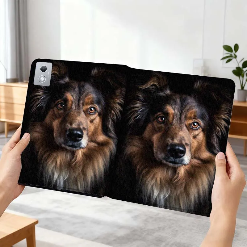 

Чехол для планшета с портретом коричневой собачьей головы для Lenovo Xiaoxin Pad Pro GT plus 8.8 11 10.6 Y700 Y900 Go 8.8 Tab K11 10 P11