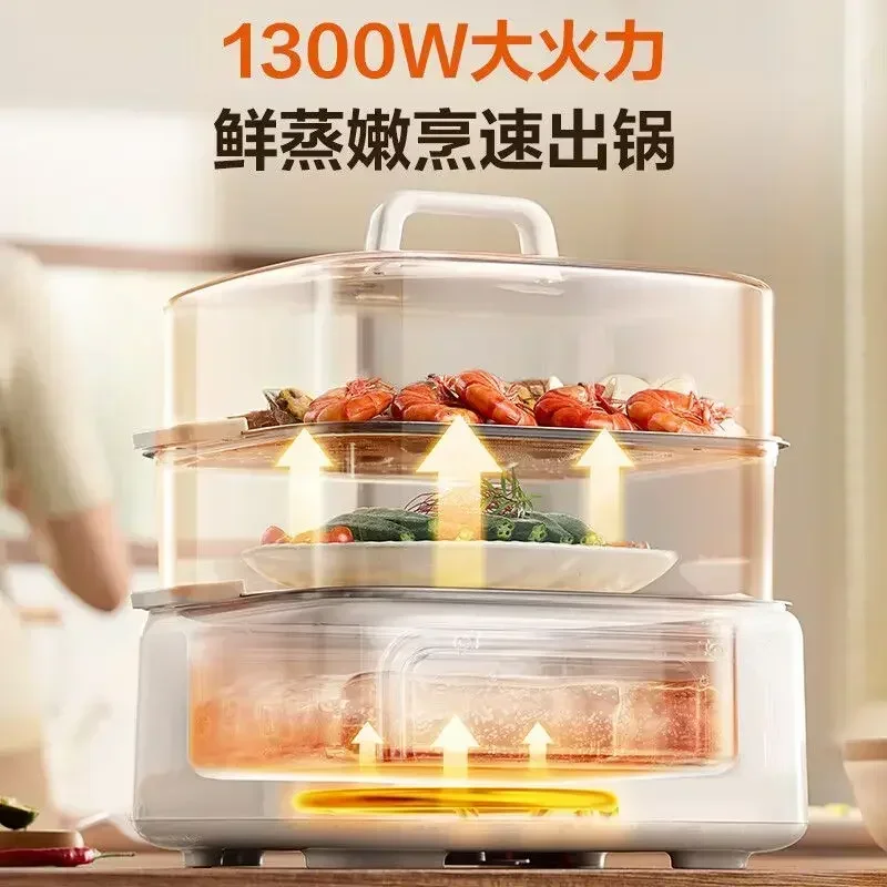 home Electric stew pot, steaming and stewing porridge, electric steamer,  can be scheduled to stew soup pot ，heat preservation