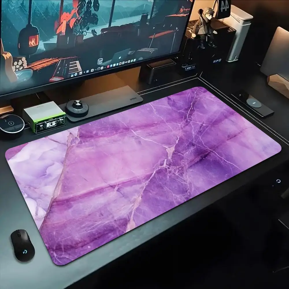 

purple marble Mouse Pad 500X1000 mm Large Gaming Mousepad Gamer XL Rubber Otaku Keyboard Pad Laptop Desk Mat
