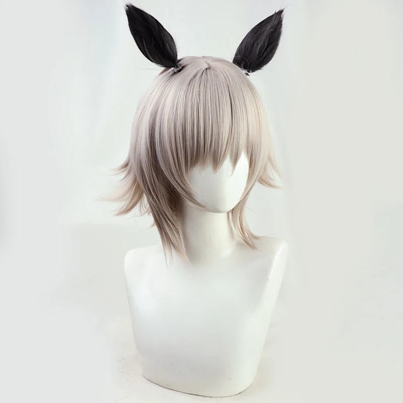 Gioco Pretty Derby Curren Chan Parrucca Cosplay Torcia Ragazza Cosplay Capelli per Halloween Party Donne adulte Uomini