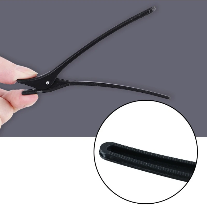 

1/3/5pcs Black Duckbill Hairdressing Hair Clip Professional Hairdresser Hair Clip Non-Slip Clamps Salon Hair Care Styling Tools