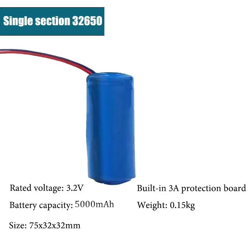 Nowa bateria słoneczna 3,2 V 32650 bateria litowo-żelazowo-fosforanowa odpowiednia do reflektora zewnętrznego słoneczna lampa uliczna z BMS