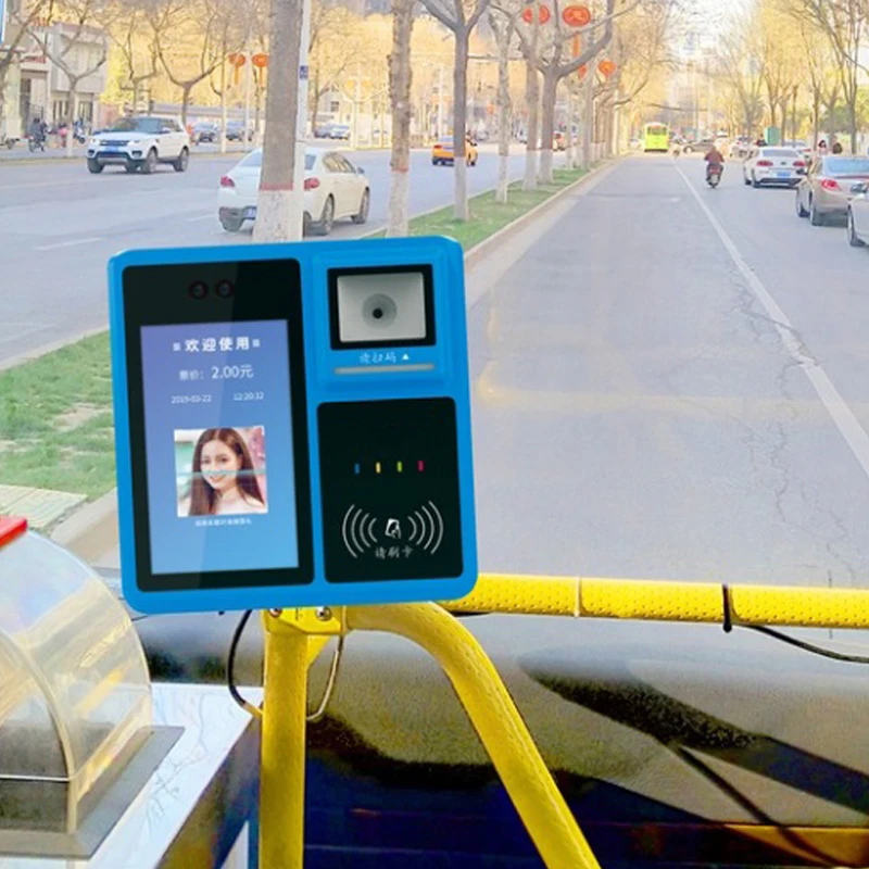 Automatic Fare Collection RFID Bus Authenticator for Public Transport Cashless Payment for Contactless Ticketing P18-Q