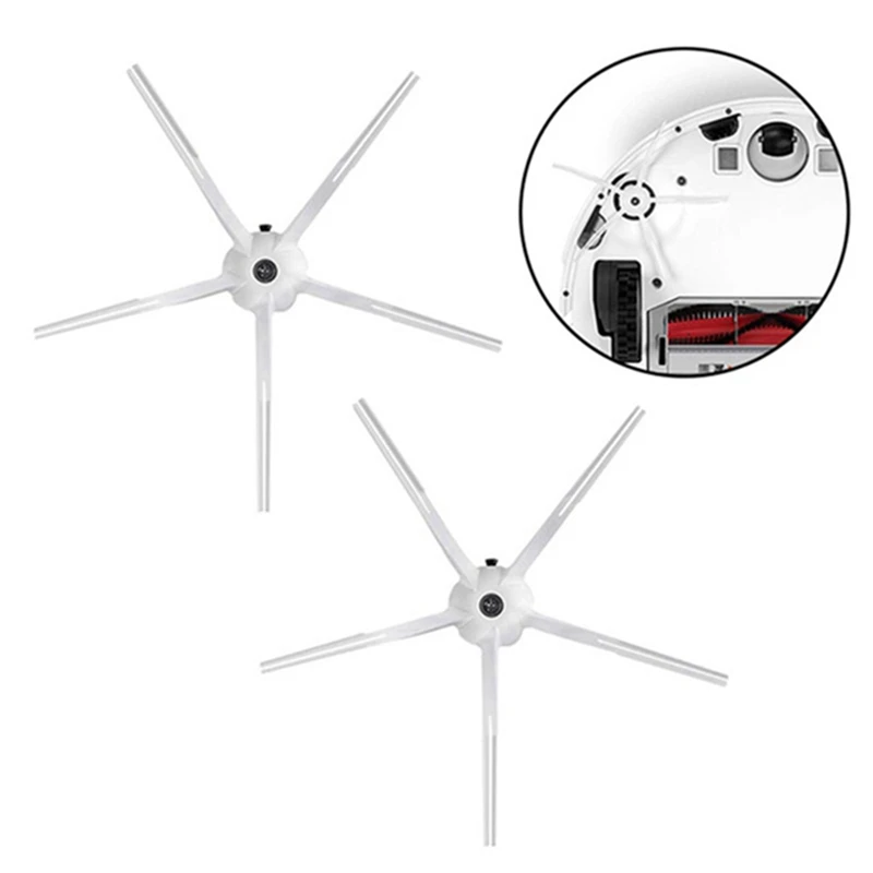 20ชิ้นอะไหล่เปลี่ยนแปรงหลักไม้ถูพื้นซักได้แปรงด้านข้างตัวกรอง HEPA สำหรับ Xiaomi roborock S7 T7S PLUS