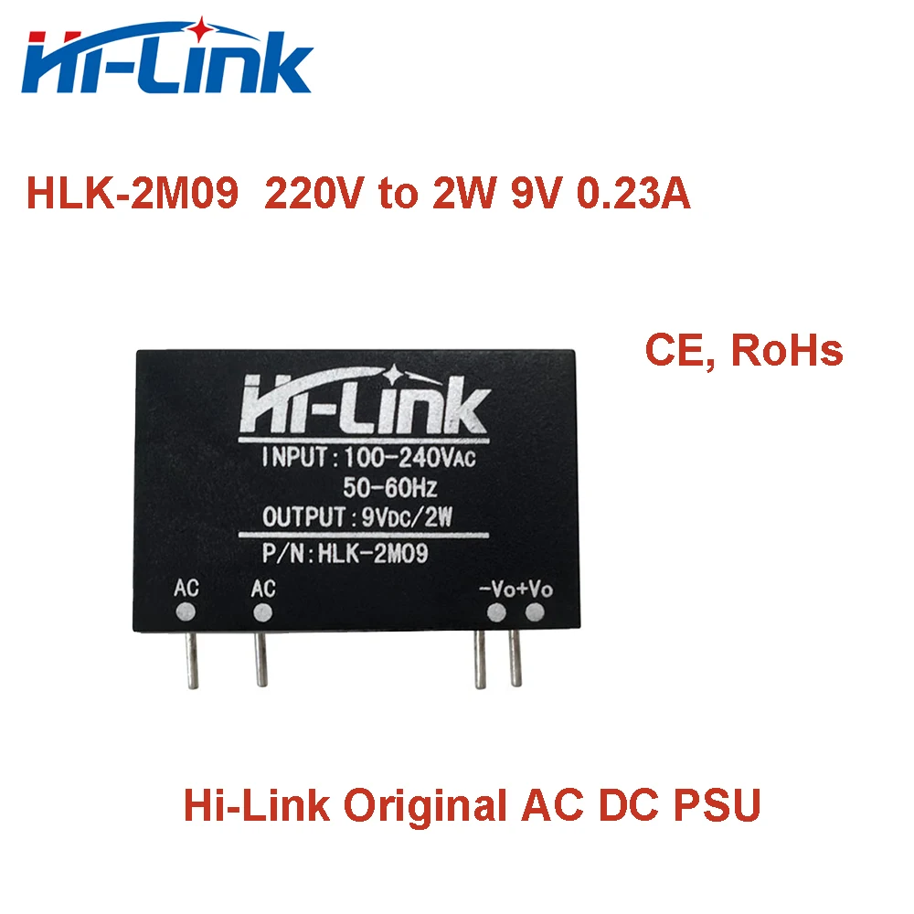 Hi-Link-Original HLK-2M03/2 m05/2 m12/2 m242w 3,3 V/5V/9V/12V/15V/24V Wechselstrom-Strom versorgungs modul 110V 220V.