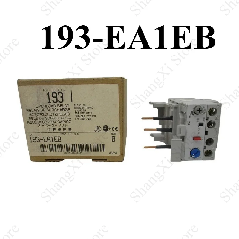 1PC Brand New 193-EA1EB Overload Relay Motor Protector 1.6-5 Amp Manual Reset Fast Delivery
