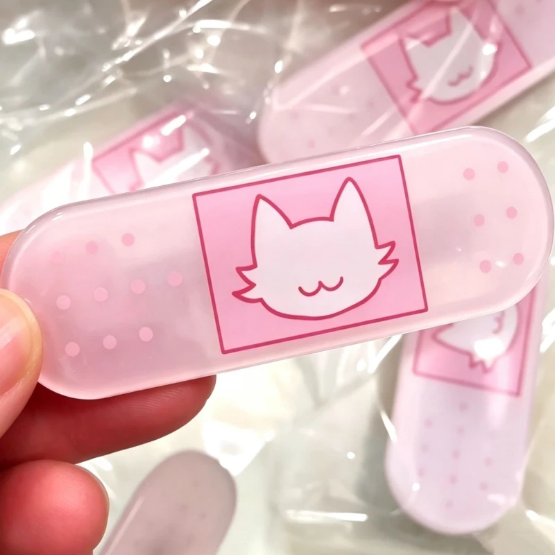 Game The Freak Circus Pierrot Cosplay Kopfbedeckung Kawaii Acryl Rosa Haarspange Haarnadel Mädchen Schmuck Haaraccessoires Ornament Requisite – Detail 2