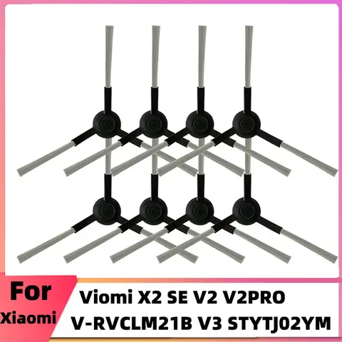 Spazzola laterale di ricambio per Viomi V2 Pro V3 V-RVCLM21B Mijia muslimate per accessori per Cleame sottovuoto 3290/3490/3690