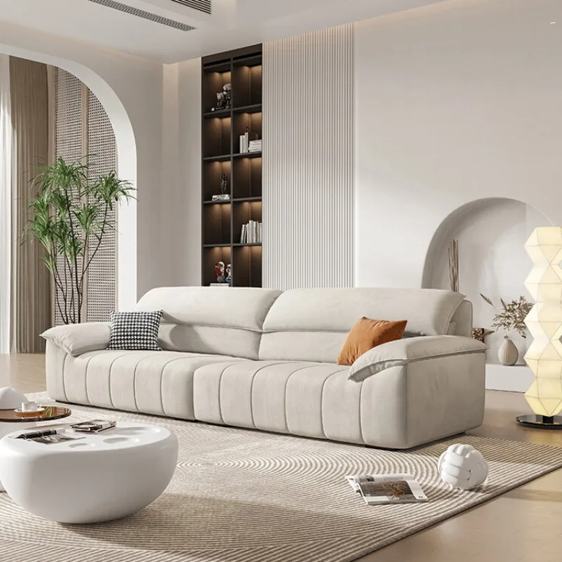 + Cremefarbenes Wind-Kratztuffsofa für Katzen