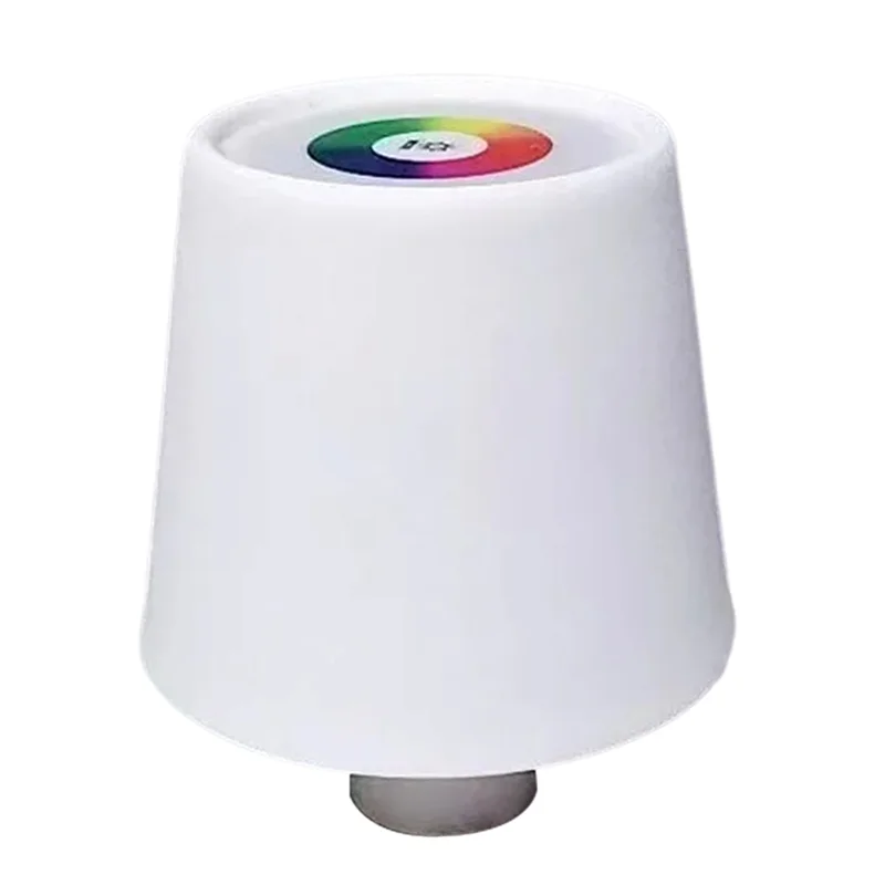 【A56X】LED Bar Head Table Lamp Atmosphere Night Light Removable And Portable Charging, White,16 Color