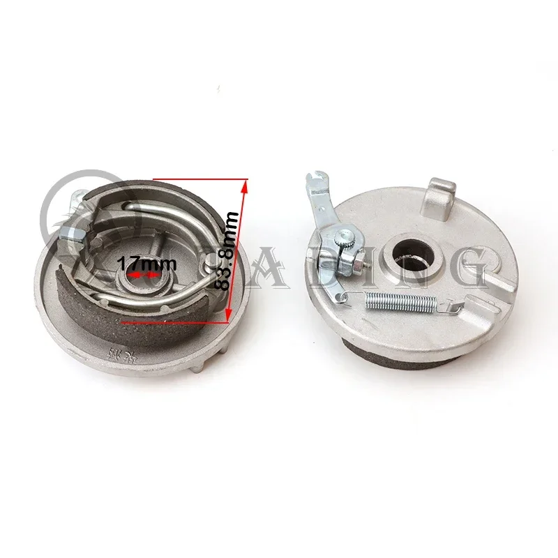 1 Pcs 110mm*4 Stud Left/Right Brake Drum Wheel Hub Assembl For 110cc 125cc 150cc ATV UTV Quad Bike Go Kart Replacement Parts