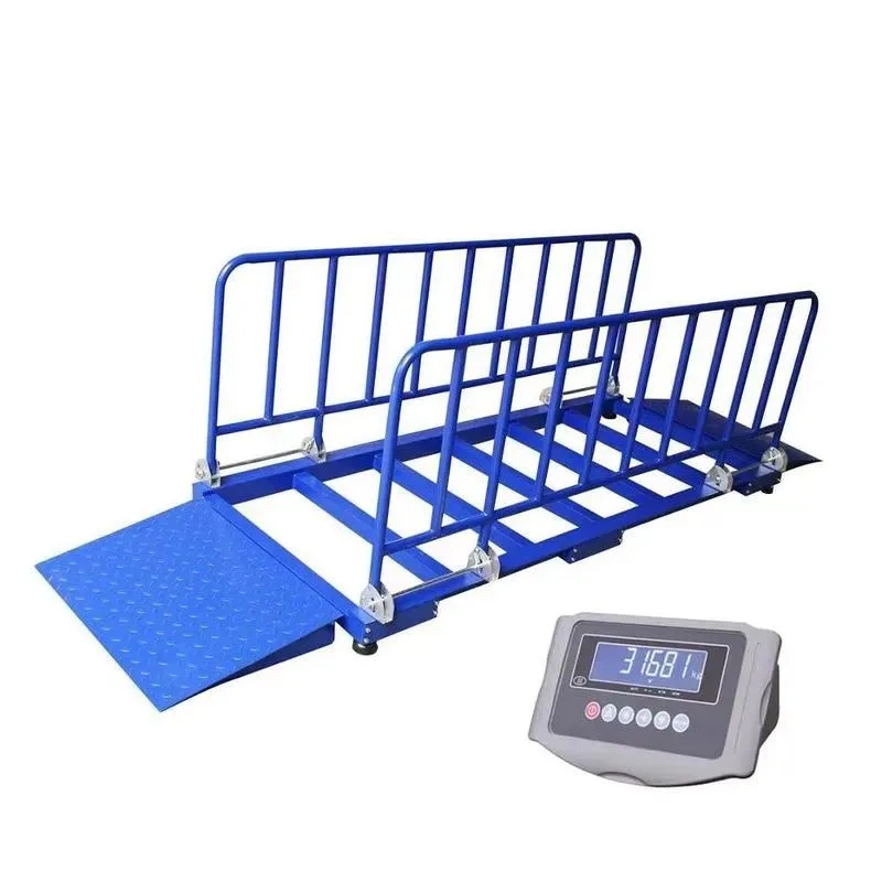 1-2T Livestock Scale with Entry and Exit Fence for Deer Farming