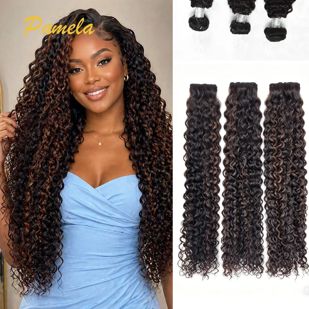 extensioni-di-capelli-umani-ricci-biondi-1b-4-100-vergini-non-trattati-1-o-3-fasci-per-donna