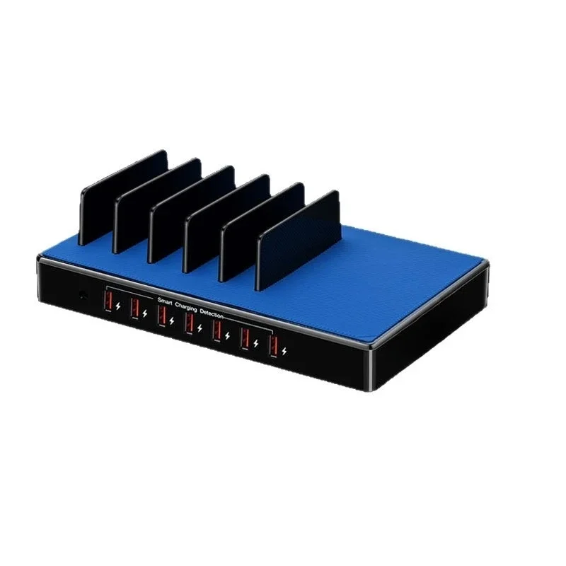 

7-Port USB desktop charging station processing, charging station fast charging, processing digital electronic charger