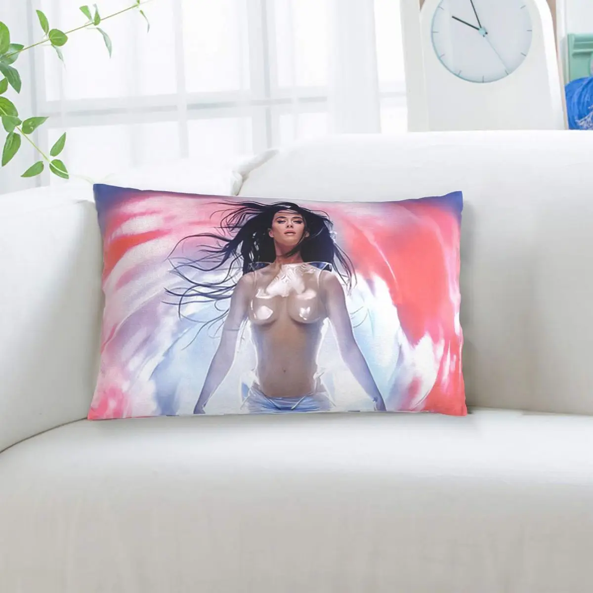 Katy Perry Autograph Rectangle Pillowcase Cushion Cover Decorative Bedroom Bed Home Comfort Throw Pillow