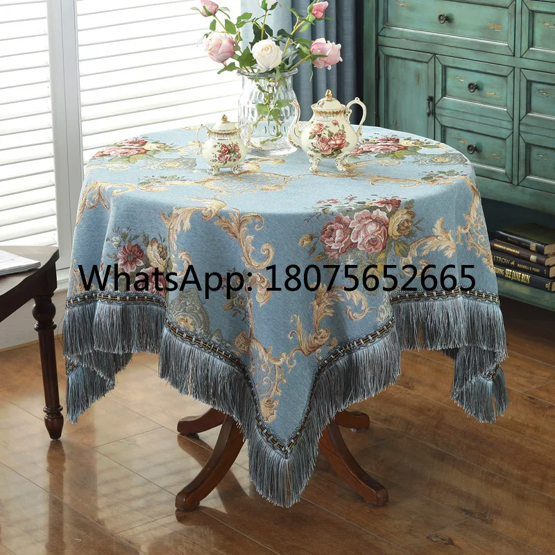 Hot-selling european-style table covers, coffee table throws, dustproof fabric cloths - wholesale