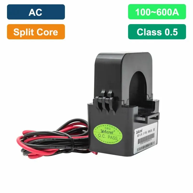 ACREL 400A 50mA Split Core Current Transformer Sensor AKH-0.66/K-φ36 AC Open Type CT Open Loop Clamp On High Class Frequency