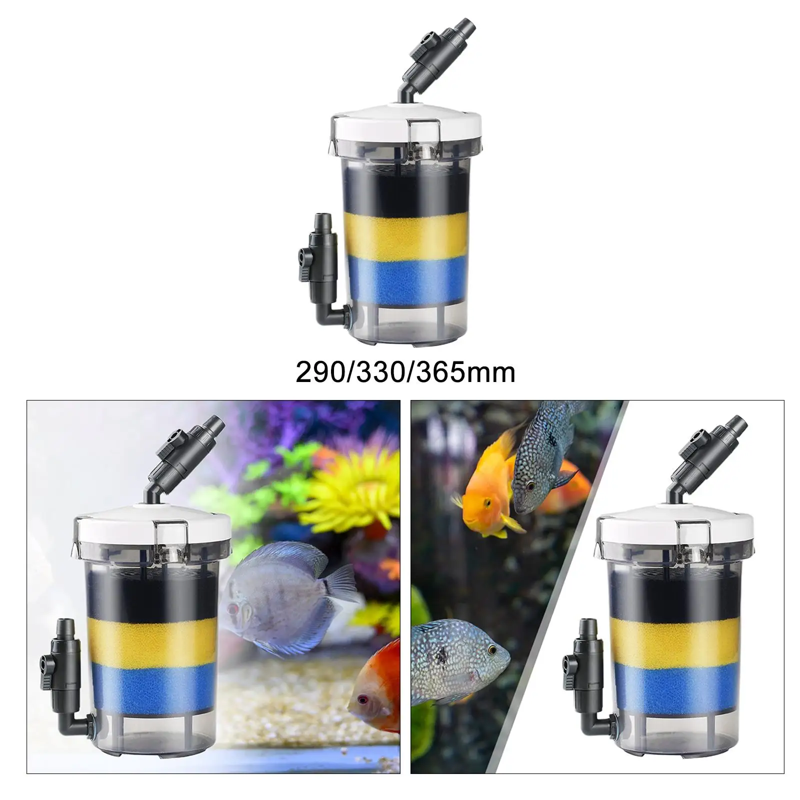 Turtle Tank Filter Aquarium Power Filter Internal Adjustable Flow Multipurpose Equipment Fish Tank Filter Aquarium Filter