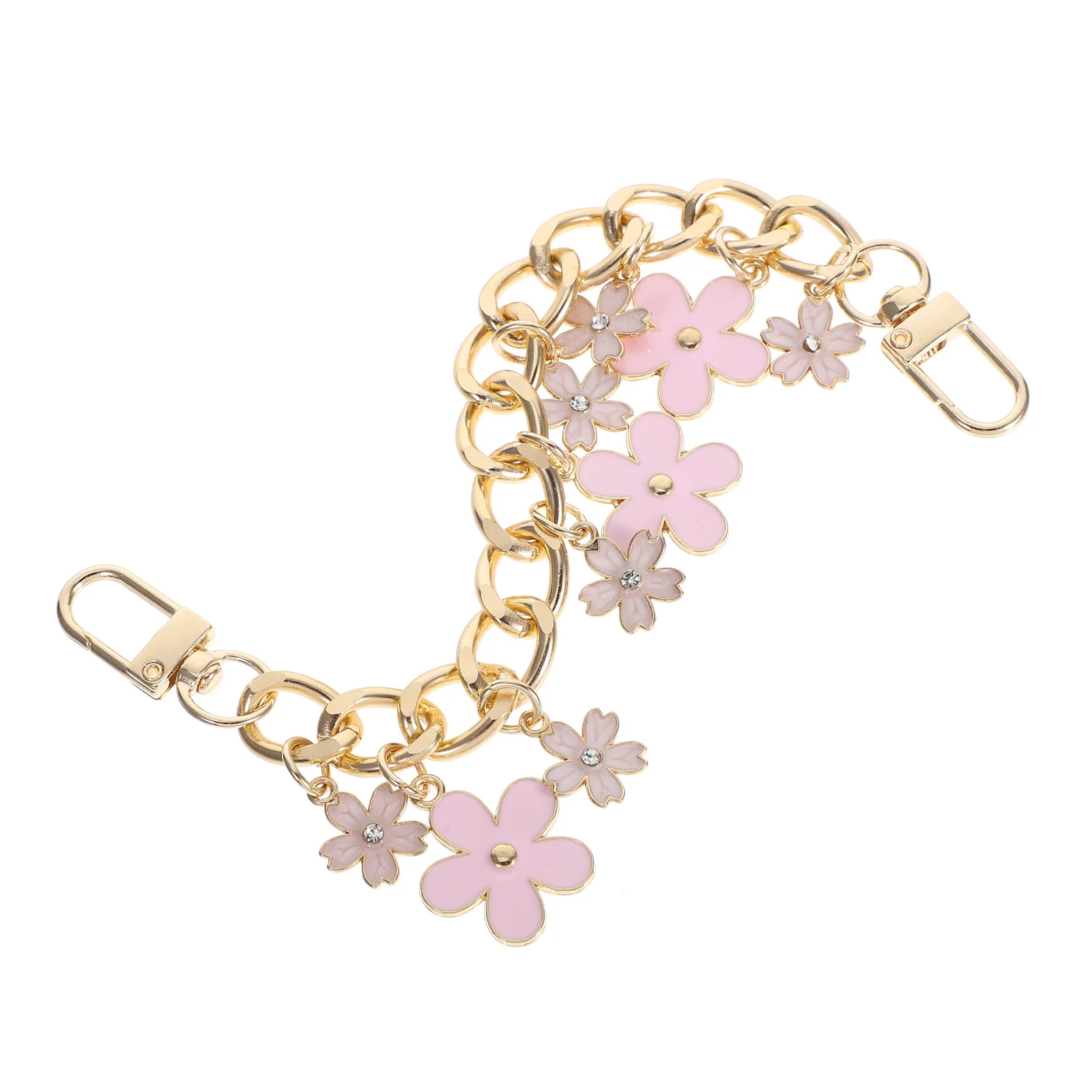 

Metal Bag Chain Alloy Purse Extender Strap Decorative Handbag Handle Replacement Chain For Wallets Tote Bags Diy Bag Accessories