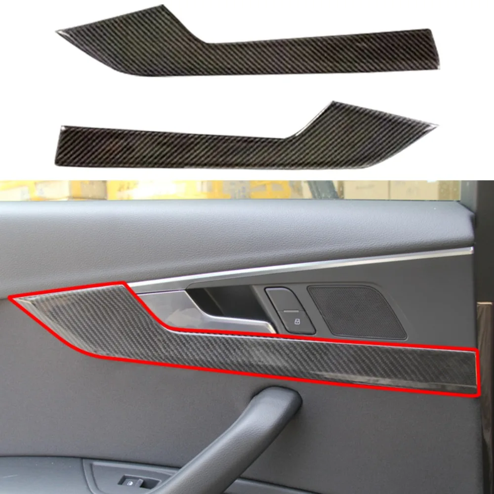 for Audi A4 A5 B9 B9PA S4 S5 2017-2024 Interior upgrade Carbon fiber interior 7-piece set