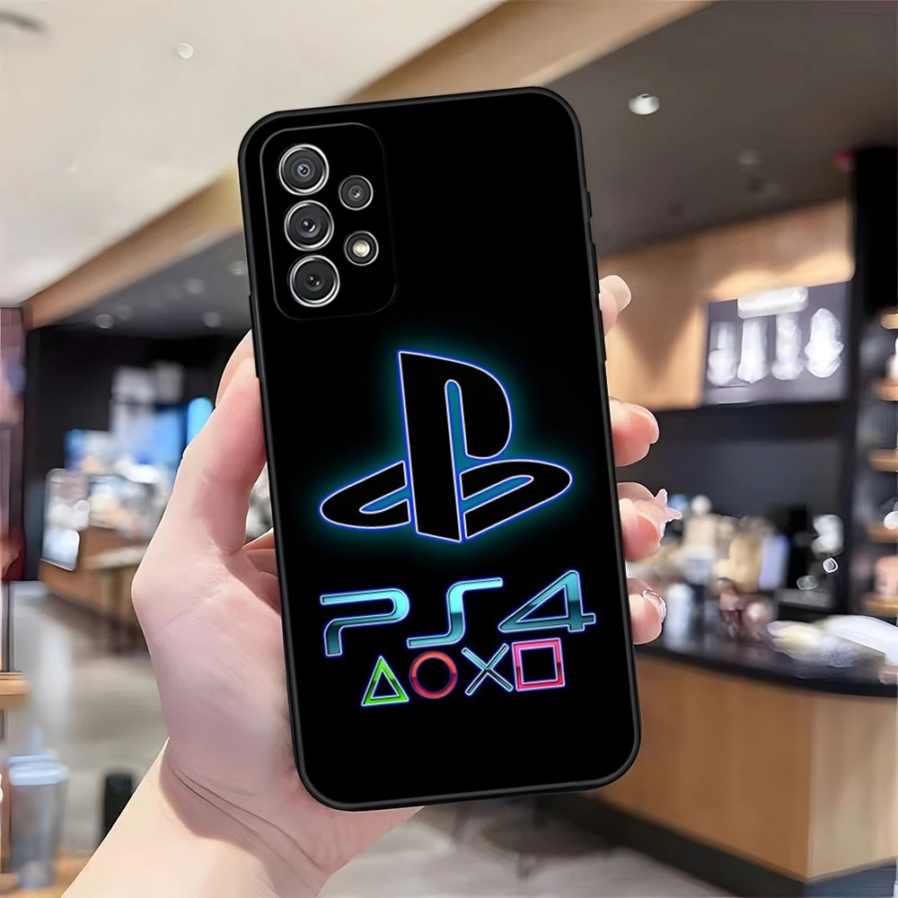 P-PlayStations Play-station Ps-4 Phone Case For Samsung S23 Ultra S22 S20 Fe S21 Plus Galaxy A54 A34 A24 A53 M54 Note 20 Cover