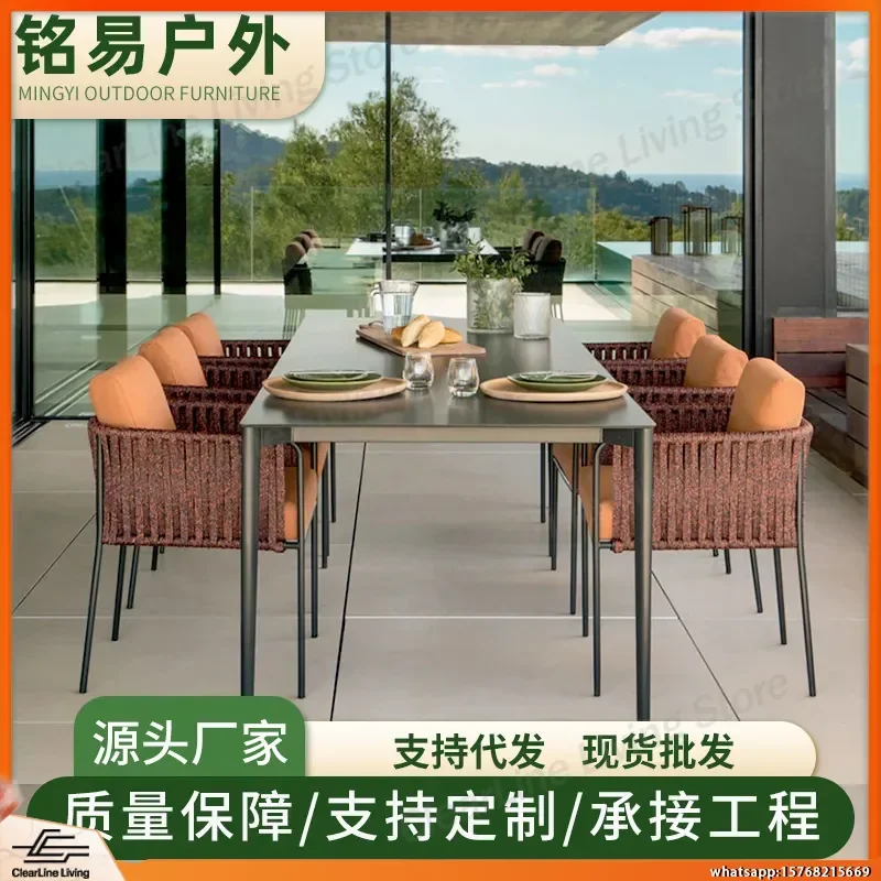 

Rattan Bar Stool for Outdoor Dining Patio Garden Cafe Bistro Restaurant Backyard Leisure Space High Back Swivel Adjustable