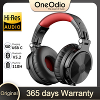 Oneodio Pro C Wireless Bluetooth 5.2 Headphones Over Ear With Microphone Hi-Res Audio Wired&Wireless Headset 110h Playtime AAC