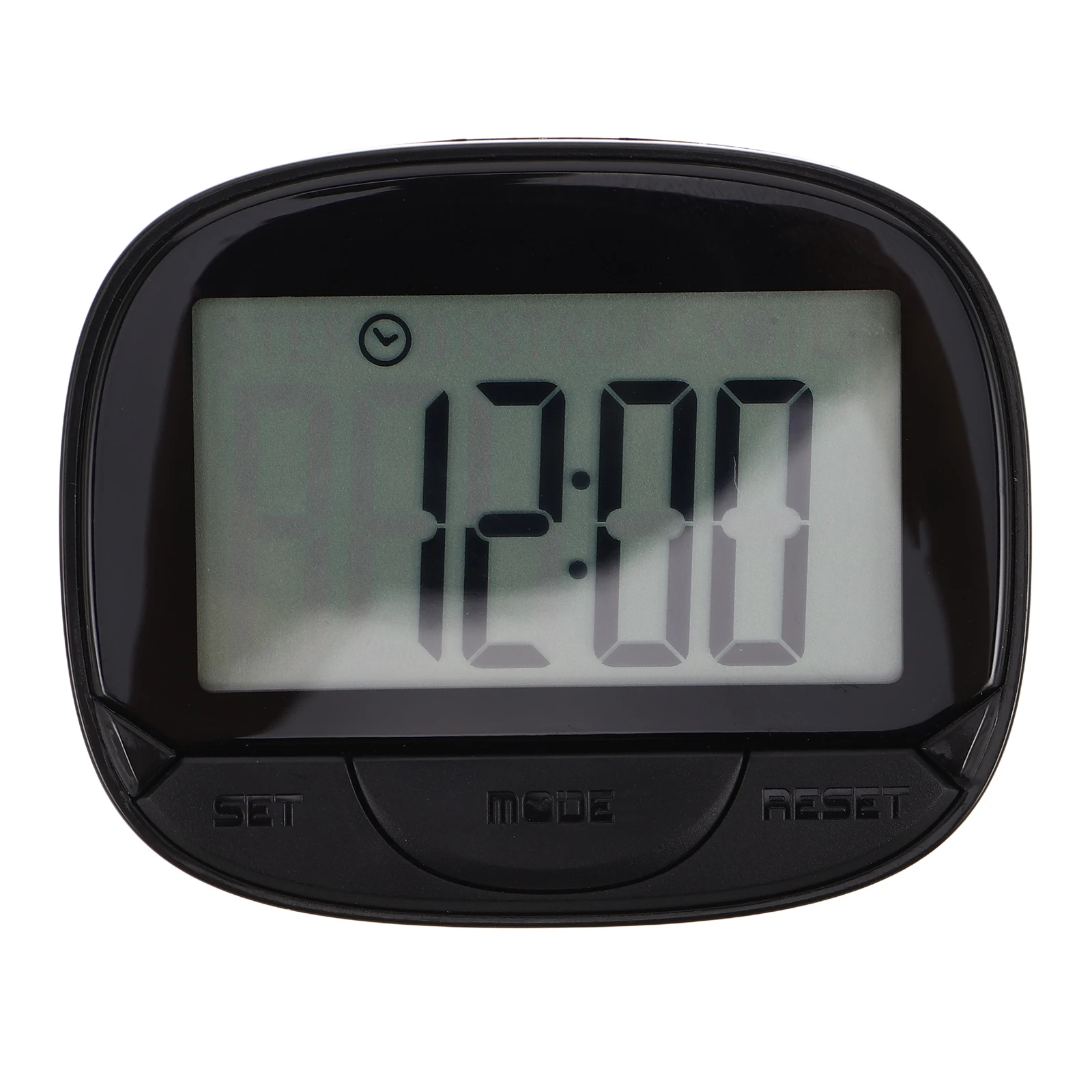 

Step Counter Clip Mini Digital Pedometer Walking Fitness Accurate Track Steps Daily Exercise Black Portable Lcd Screen Waist