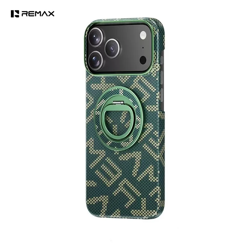 ريماكس مناسب لحافظة الهاتف المنسوجة من سلسلة Apple 17، حافظة حماية رفيعة للغاية بحامل مغناطيسي لهاتف آيفون 17