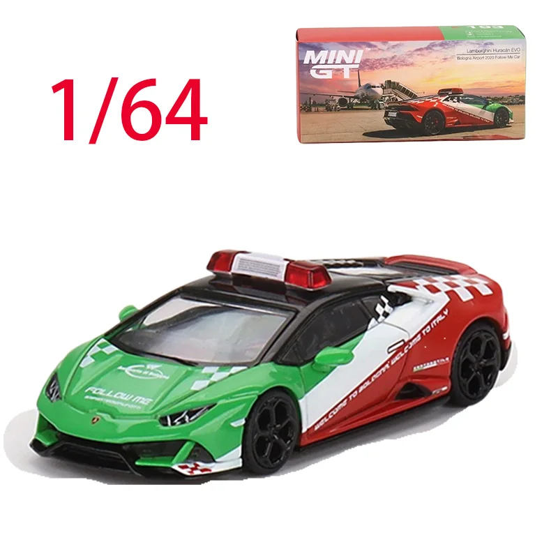 

MINIGT Литой под давлением масштаб 1/64 Lamborghini Huracan EVO 193 # Модель автомобиля из сплава, игрушки для мальчиков, подарок