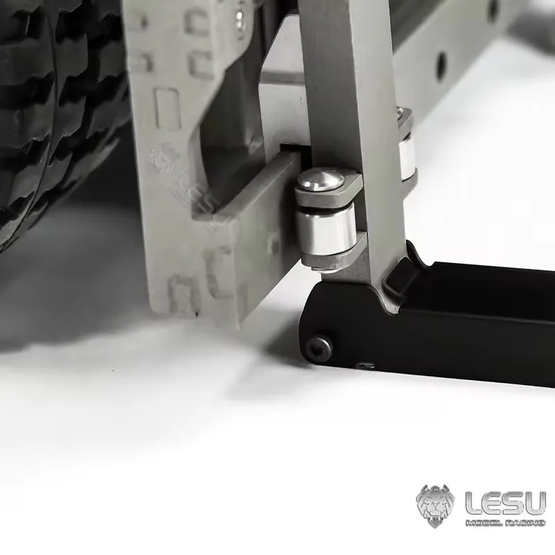 LESU Modell für 1/14 RC-Modellspielzeug Hydraulischer Gabelstapler Upgrade-Teile Edelstahl-Verlängerungsgabelstapler DIY-Zubehör Spielzeug – Detail 7