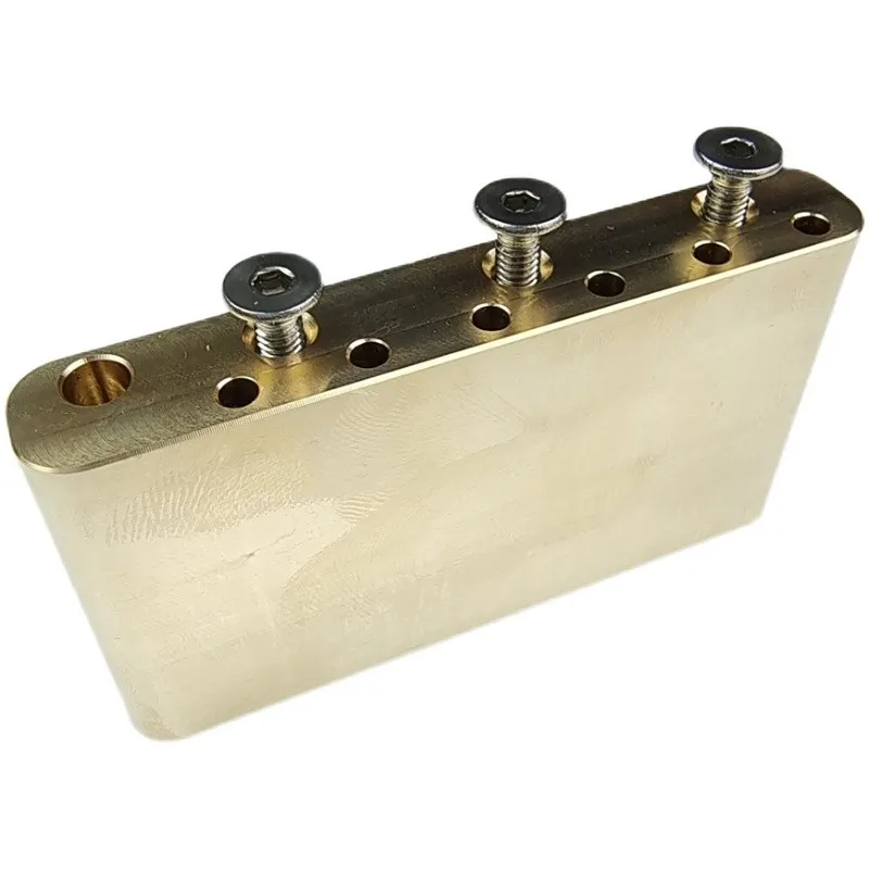 【Made in Japan】 1 Set Electric Guitar Tremolo System Bridge Stainless Steel / Brass Block for Mexico Fender / Squier CV