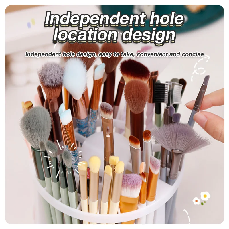 حامل حامل ألوان مائية محمول ، 49 فرشاة طلاء ثقوب ، لوازم حامل للطلاب ، منظم مكتب ، دعم فرش اللوحة