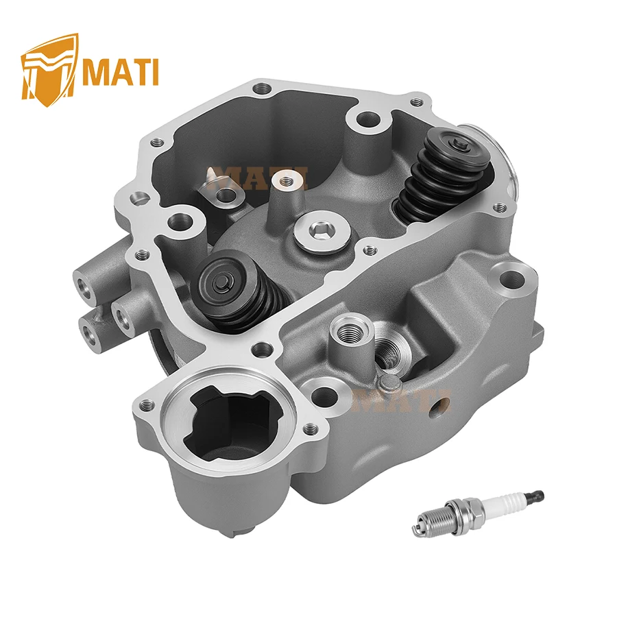 

Головка блока цилиндров и свеча зажигания для Honda Rancher Rubicon Foreman Pioneer 420 500 TRX420 TRX500 SXS500 2009-2024 12200-HP7-A00