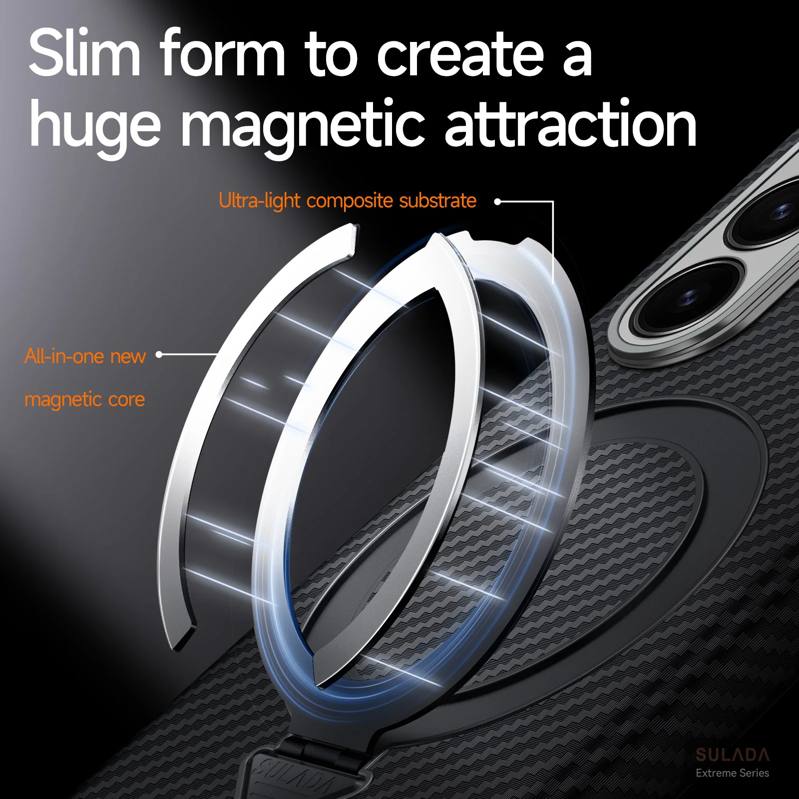 Высококачественный чехол для телефона с подставкой из углеродного волокна для Samsung Galaxy Z Fold 7, 6, 5, противоударный защитный чехол с меньшим беспроводным зарядным устройством