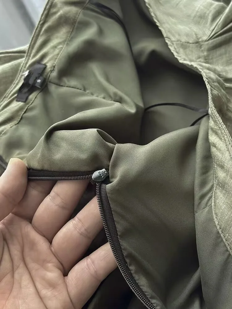 

Women's A-Line Midi Skirt Asymmetrical Hem Loose Dra Single-Layer Linen-Like Fabric High Waist Summer Long Skirt