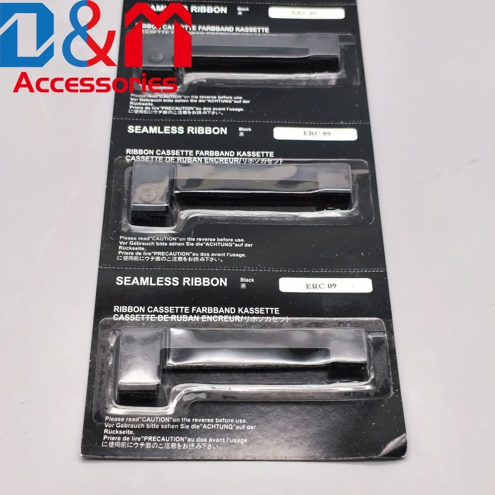Black Purple Seamless Ribbon ERC09 ERC-09 ERC09B Compatible with Epson M160 M180 M190 M191G M163 M164 M181 M182 Office Equipment
