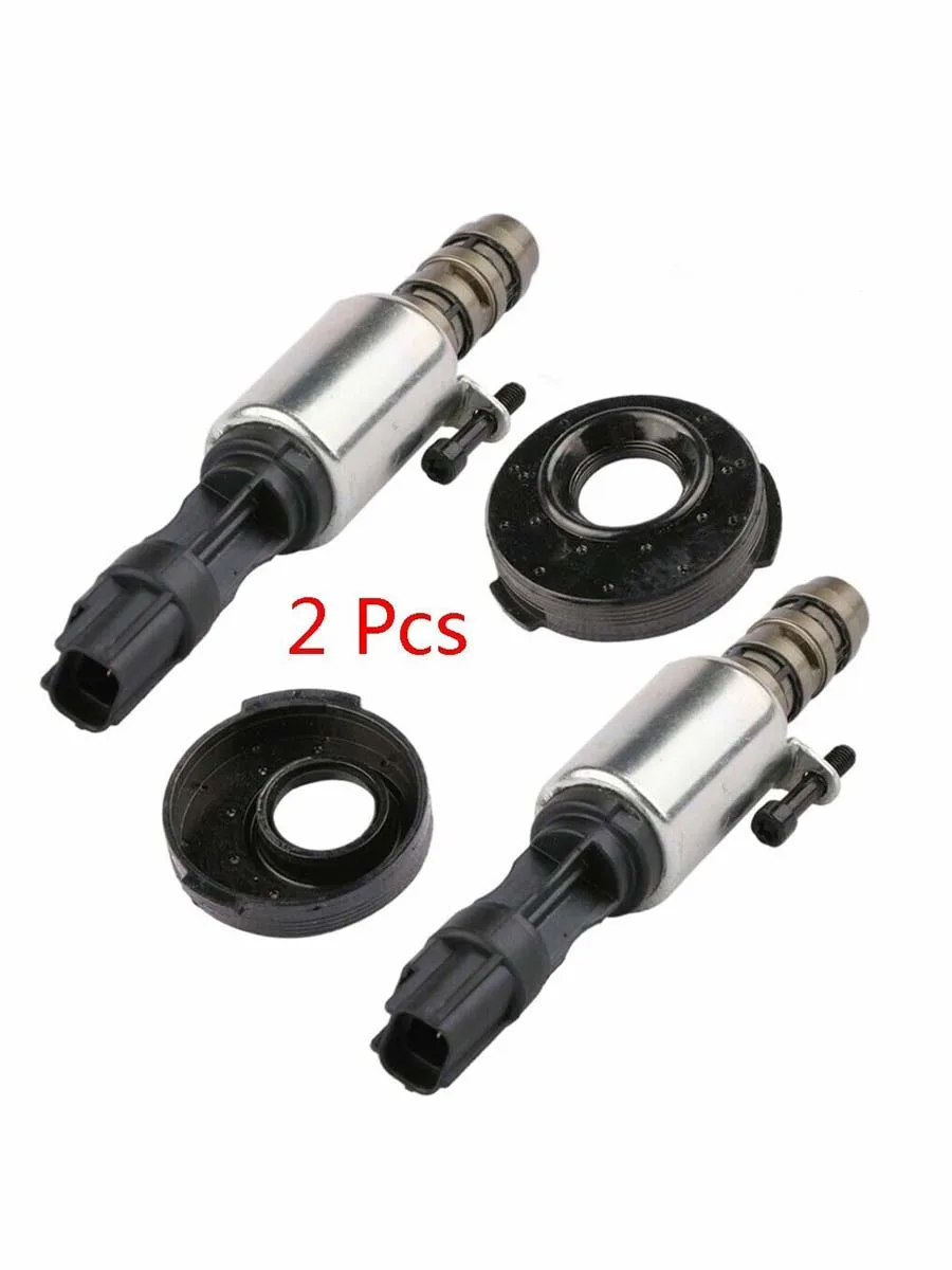 2PC For 04-10 Ford F-150 Expedition 4.6L 5.4L VCT Camshaft Timing Solenoid Valve 3L3Z 6C535-AA 3L3Z6C535AA  8L3Z-6M280-A