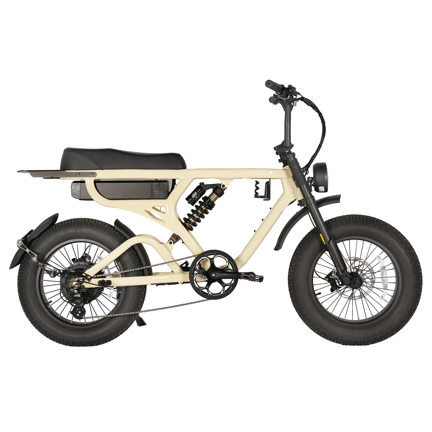 

Customizable 2025 Hybrid 20-Inch Full Suspension Mountain Dirt Bike 1000W Bafang Motor Lithium Battery Power Supply Fatbike