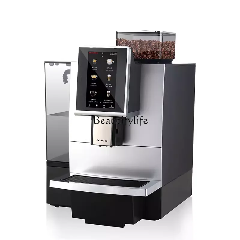 

F12 automatic commercial automatic cleaning coffee machine large screen touch one-click milk coffee