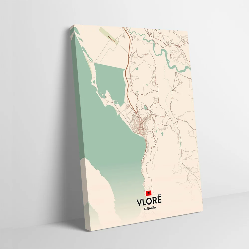Póster de Vlore AL, pintura en lienzo impresa personalizable para imágenes, arte de pared, decoración de baño, decoración de habitación, Mural de decoraciones para el hogar