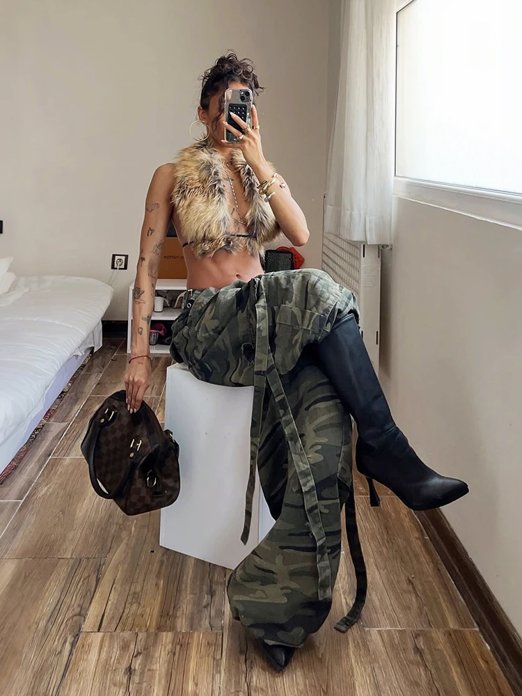 Nibber التدرج رقيق سترة المرأة الرسن عارية الذراعين مثير هوتي الهيب هوب نمط منتصف الليل البرية حفلة حلوة موضة Coquett القمم #4