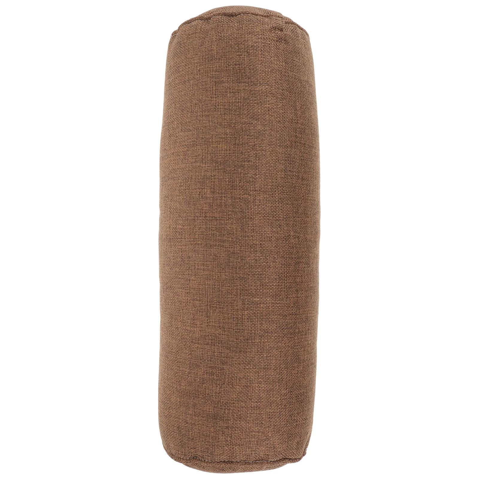 

1pcs Pillow For Beginner Cylinder High-Density Cotton Linen Lumbar Support Meditation Yoga Accessories Versatile Throw Pillow