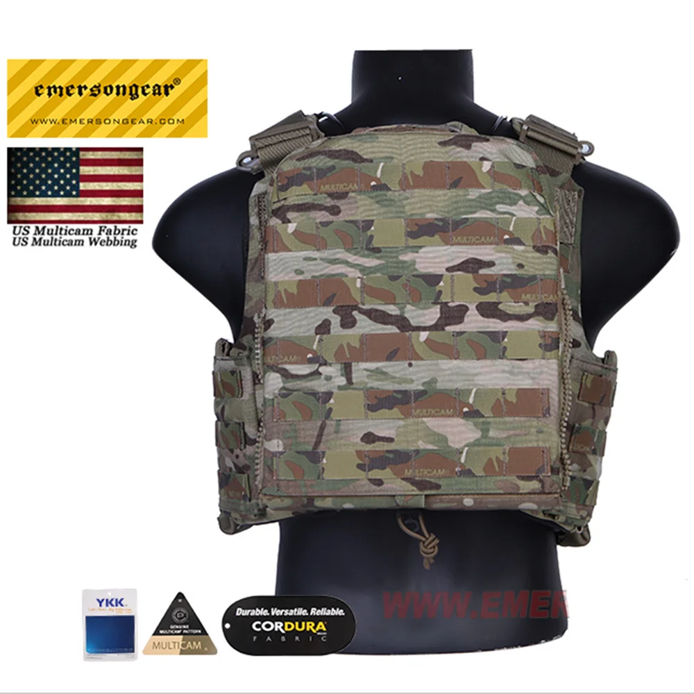 سترة إيمرسونجير CPC التكتيكية شديدة التحمل ومتعددة الاستخدامات، حامل لوحة القتال الادسنس MOLLE #2