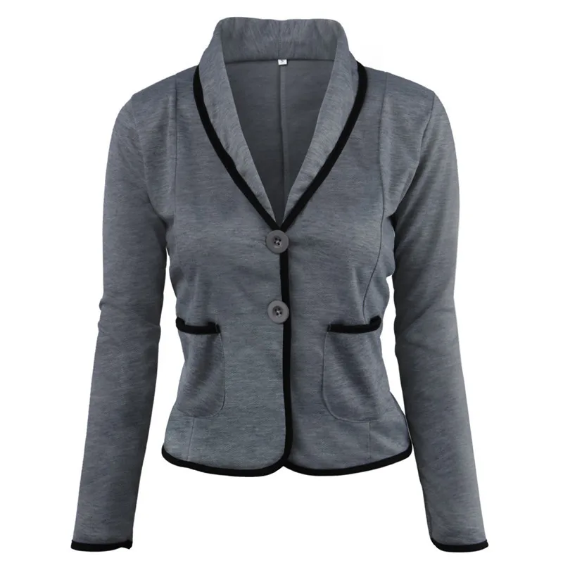 S-6XL Women Yellow Casual Lapel Short Blazers Single Breasted Solid Colors Office Work Suits 2023 Woman Plus Size Cotton Blazer