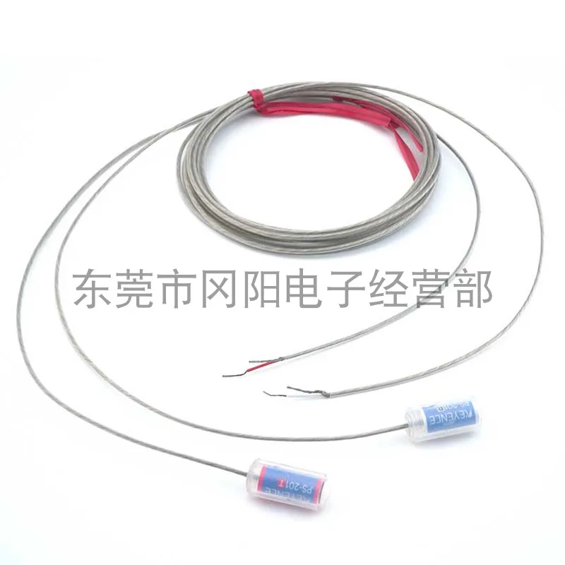 2025 KEYENCE نوع نقل الاستشعار الكهروضوئي المدمج في ثقب صغير الاستشعار رئيس كشف طويل عن المسافة نوع تفلون PS-201