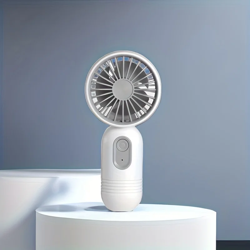 USB-Mini-wiederaufladbarer tragbarer Ventilator mit 3 Geschwindigkeiten, Handventilator zur Geschenkauswahl, perfekt für Büro, Outdoor, Reisen, Camping
